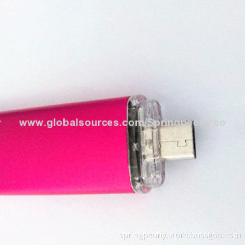 Smartphone OTG USB Flash Drive, OTG U Disk, Just Plug-and-play Function